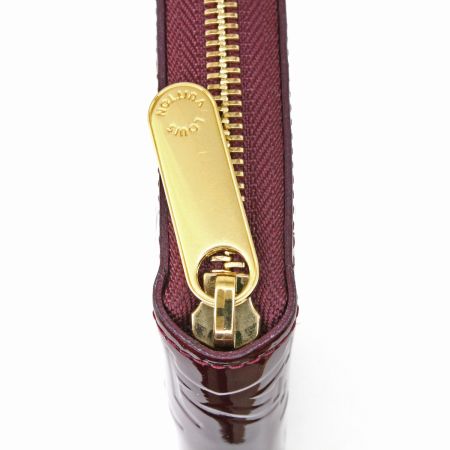  LOUIS VUITTON ルイヴィトン 長財布 ヴェルニ ジッピー ウォレット M93575 バイオレット