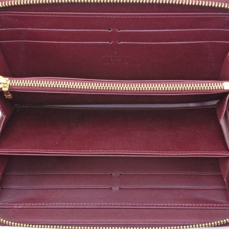  LOUIS VUITTON ルイヴィトン 長財布 ヴェルニ ジッピー ウォレット M93575 バイオレット