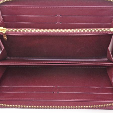  LOUIS VUITTON ルイヴィトン 長財布 ヴェルニ ジッピー ウォレット M93575 バイオレット