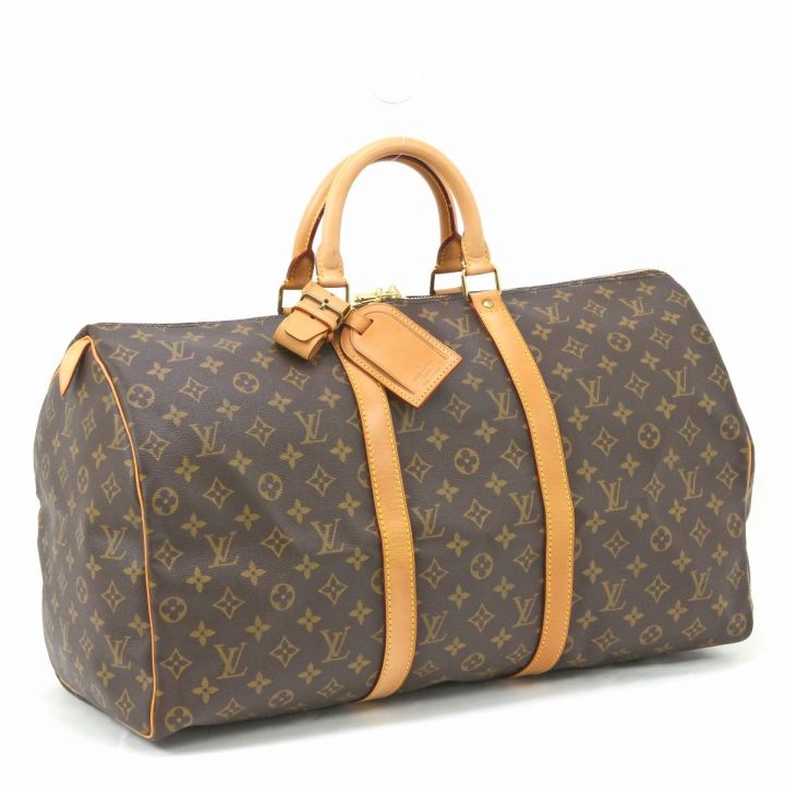 LOUIS VUITTON ルイヴィトン ボストンバッグ モノグラム キーポル 50 パドロック＆キー付 M41426 ｜中古｜なんでもリサイクルビッグバン