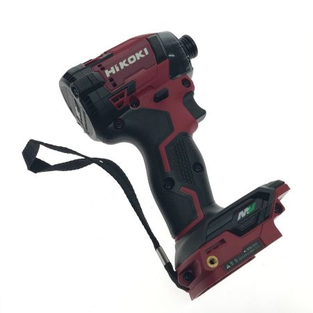 HiKOKI ハイコーキ コードレスインパクトドライバ　 WH36DD スコーピオンレッド 本体のみ 36V 