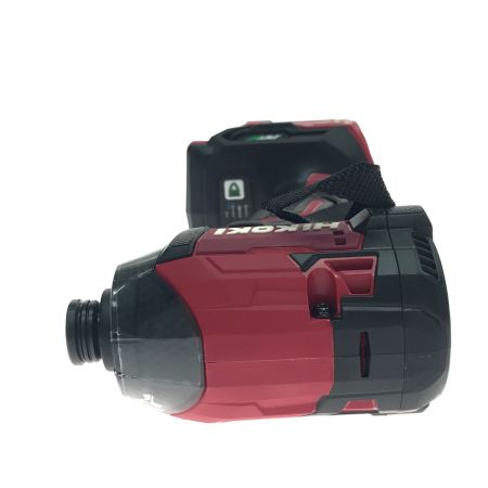HiKOKI ハイコーキ コードレスインパクトドライバ　 WH36DD スコーピオンレッド 本体のみ 36V 