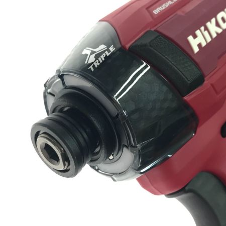 HiKOKI ハイコーキ コードレスインパクトドライバ　 WH36DD スコーピオンレッド 本体のみ 36V 