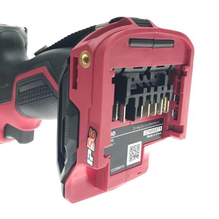 HiKOKI ハイコーキ コードレスインパクトドライバ　 WH36DD スコーピオンレッド 本体のみ 36V 