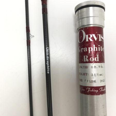  ORVIS graphite Western 8'9"" キズ有 程度B 釣り用品 ロッド フライロッド