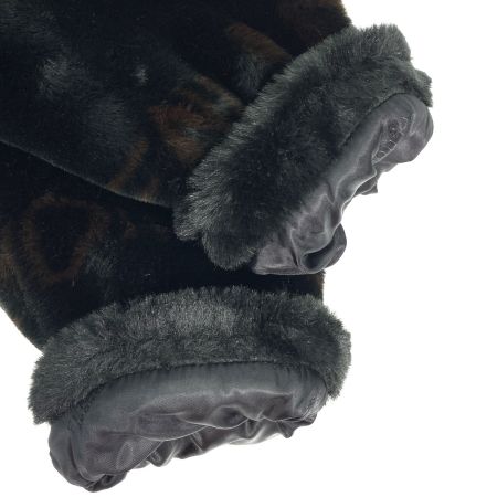  FENDI フェンディ レディース ファージャケット  M~Lサイズ ブラック