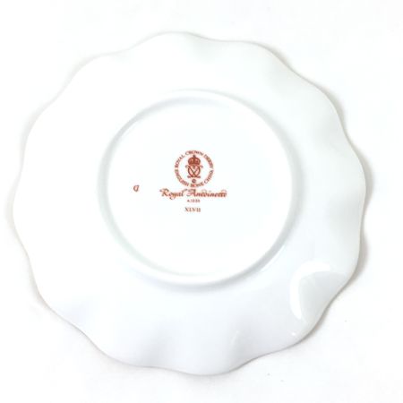  ロイヤルクラウンダービー ROYAL CROWN DERBY カップ&ソーサー Royal Antoinette ロイヤルアントワネット 2Pセット