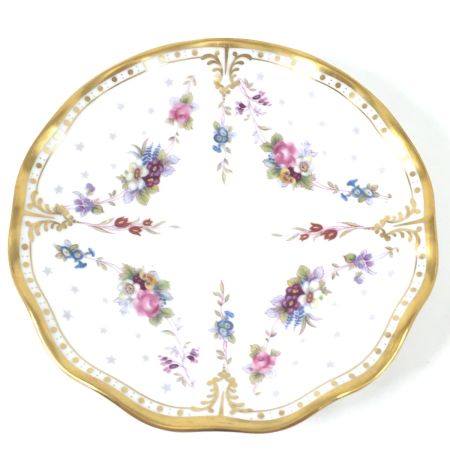  ロイヤルクラウンダービー ROYAL CROWN DERBY カップ&ソーサー Royal Antoinette ロイヤルアントワネット 2Pセット