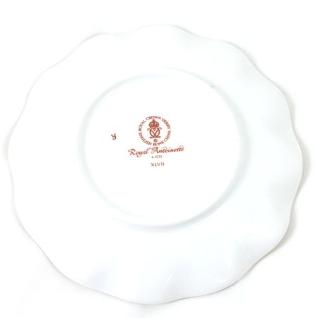  ロイヤルクラウンダービー ROYAL CROWN DERBY カップ&ソーサー Royal Antoinette ロイヤルアントワネット 2Pセット
