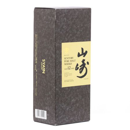 【北海道内限定発送】 YAMAZAKI 山崎/サントリー ピュアモルトウイスキー 山崎 12年 750ml 43度 化粧箱付き 未開栓