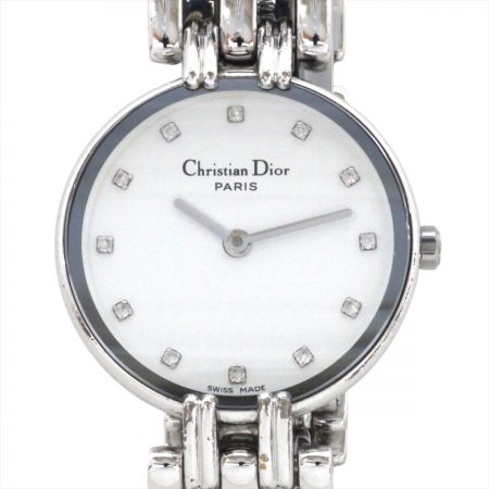  Christian Dior クリスチャンディオール クォーツ レディース腕時計 D44-120