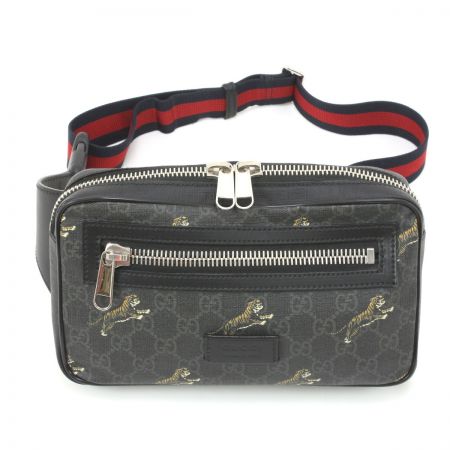  GUCCI グッチ GGスプリーム タイガー ボディーバッグ 474293