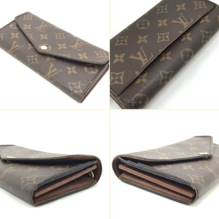  LOUIS VUITTON ルイヴィトン 長財布 モノグラム ポルトフォイユサラ M60531 ブラウン