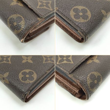  LOUIS VUITTON ルイヴィトン 長財布 モノグラム ポルトフォイユサラ M60531 ブラウン