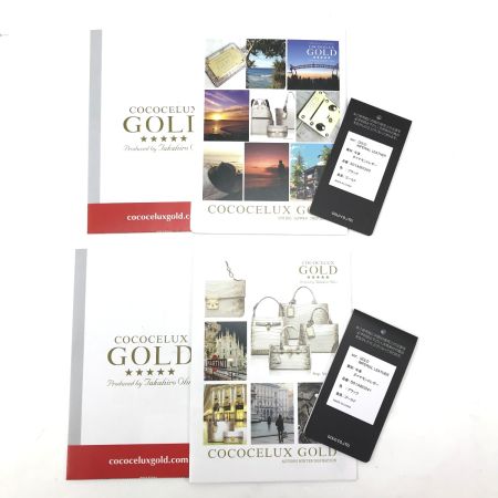  COCOCELUX GOLD トートバッグ  ブラック