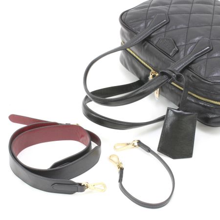  COCOCELUX GOLD トートバッグ  ブラック