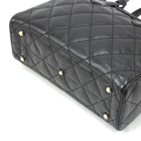  COCOCELUX GOLD トートバッグ  ブラック