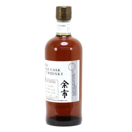 【北海道内限定発送】 NIKKA ニッカウヰスキー 余市 シングルカスク モルト ウイスキー 10年 700ml 59度 未開栓