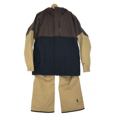  VOLCOM ボルコム スキーウェア (セット)  Lサイズ GORE-TEX ブラウン