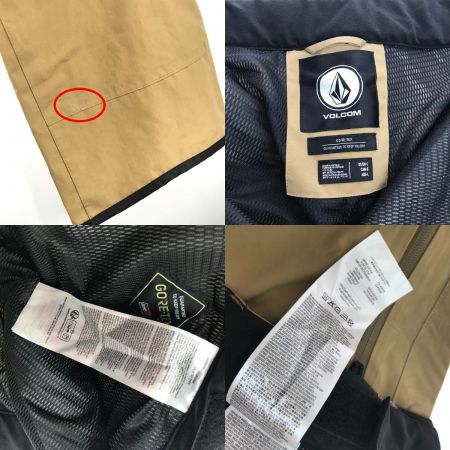  VOLCOM ボルコム スキーウェア (セット)  Lサイズ GORE-TEX ブラウン