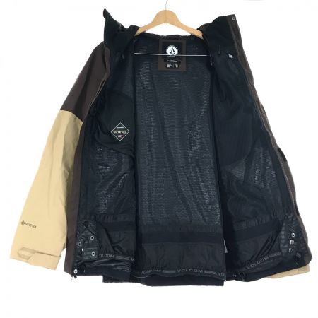 VOLCOM ボルコム スキーウェア (セット)  Lサイズ GORE-TEX ブラウン