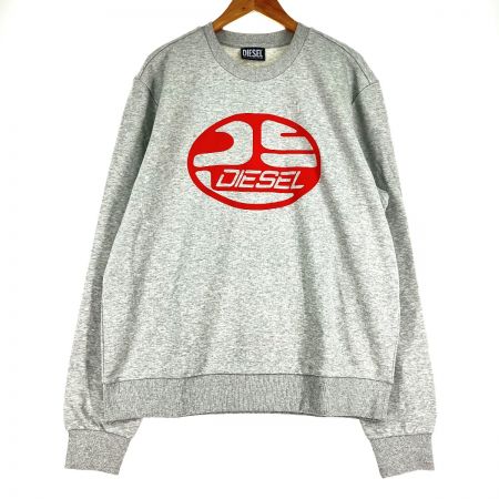  DIESEL ディーゼル メンズ スウェット SIZE XXL S-GINN-K26 グレー