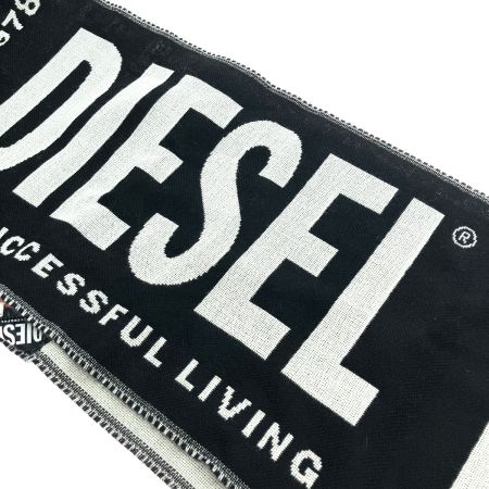  DIESEL ディーゼル メンズ マフラー ブラック S-BISC ブラック