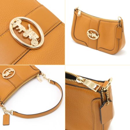  COACH コーチ 2WAYショルダーバッグ ジョージーバケット馬車ショルダー G2079-5500 ブラウン