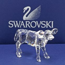 $$ SWAROVSKI スワロフスキー インテリア小物 置物 子牛 905776 Bランク