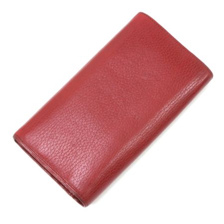  GUCCI グッチ 長財布 ダブルG コンチネンタル・ウォレット  456116 レッド
