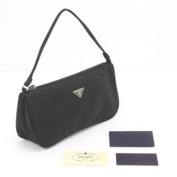 $$ PRADA プラダ ハンドバッグ MV633 ブラック Cランク