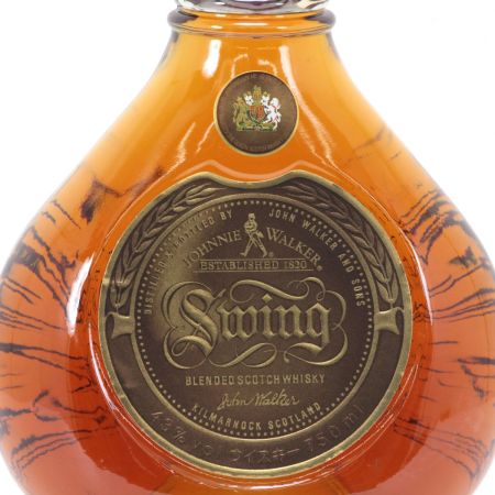  Johnnie Walker ジョニーウォーカー ジョニーウォーカー スコッチウイスキー スウィング 750ml 43度 ギフトBOX付 未開栓