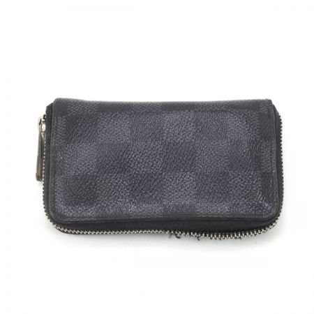  LOUIS VUITTON ルイヴィトン ダミエ・グラフィット ジッピー コインパース N63076《ジャンク品》 N63076