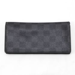 $$ LOUIS VUITTON ルイヴィトン ダミエ・グラフィット ポルトフォイユ アレクサンドル NM 長財布 N64414 Cランク