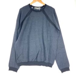 $$ Salvatore Ferragamo サルヴァトーレフェラガモ メンズ ニット SIZE XL イタリア製 ブラック Bランク