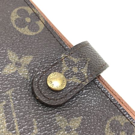  LOUIS VUITTON ルイヴィトン 手帳カバー モノグラム アジェンダ M61207