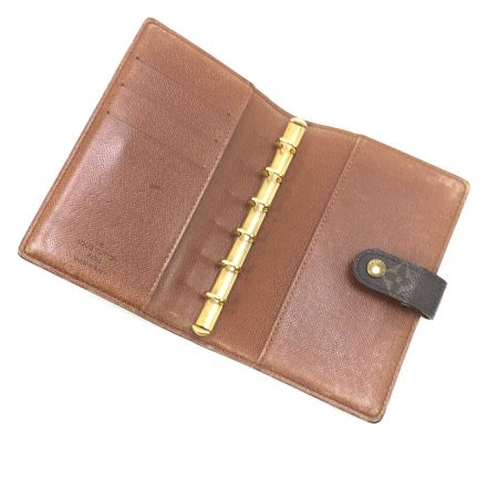  LOUIS VUITTON ルイヴィトン 手帳カバー モノグラム アジェンダ M61207
