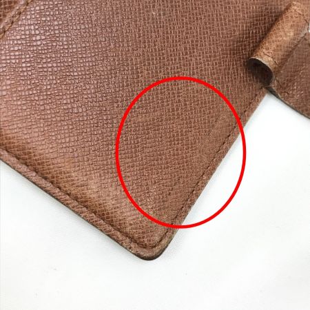  LOUIS VUITTON ルイヴィトン 手帳カバー モノグラム アジェンダ M61207