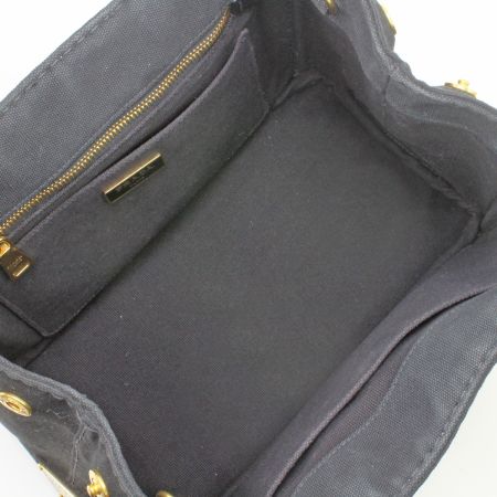  PRADA プラダ カナパ ハンドバッグ ストラップ付 1BG439 ブラック