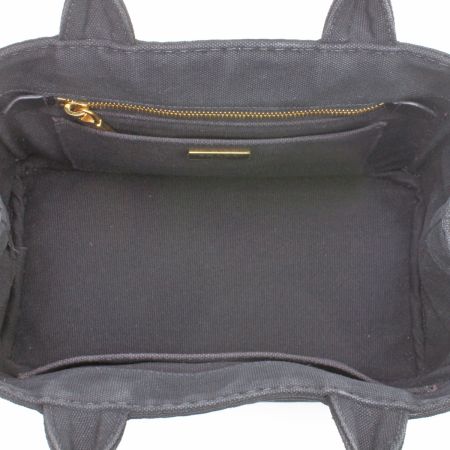  PRADA プラダ カナパ ハンドバッグ ストラップ付 1BG439 ブラック