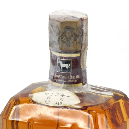  LOGAN デラックス ホワイトホース スコッチウイスキー 特級表示 760ml 43度 未開栓