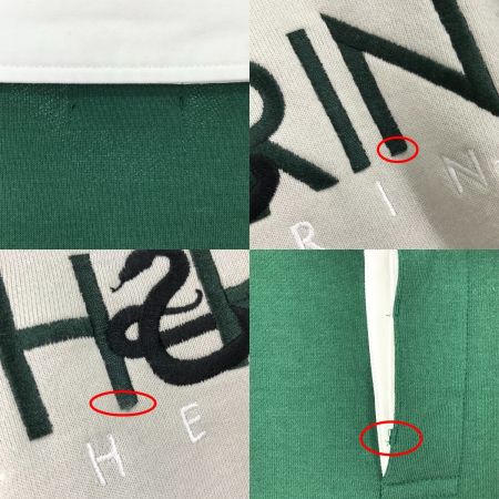  Hally Potter ハリー・ポッター クィディッチシリーズ スリザリン ラガーシャツ フリーサイズ