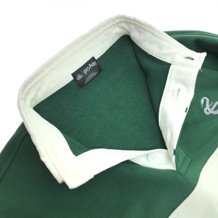  Hally Potter ハリー・ポッター クィディッチシリーズ スリザリン ラガーシャツ フリーサイズ