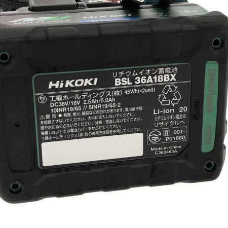  HiKOKI ハイコーキ インパクトドライバ WH36DD