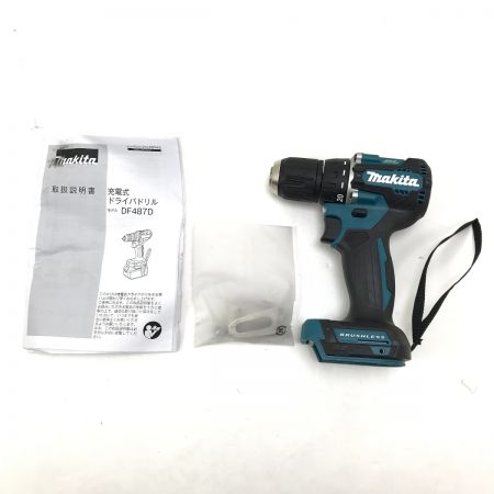  MAKITA マキタ ドライバドリル DF487D ブルー