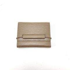  LOUIS VUITTON ルイヴィトン エピ ポルトフォイユ エラスティック 2つ折り財布 M63646C ライラック Bランク