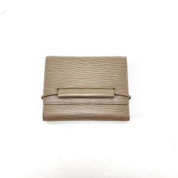 $$ LOUIS VUITTON ルイヴィトン エピ ポルトフォイユ エラスティック 2つ折り財布 M63646C Bランク