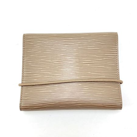  LOUIS VUITTON ルイヴィトン エピ ポルトフォイユ エラスティック 2つ折り財布 M63646C