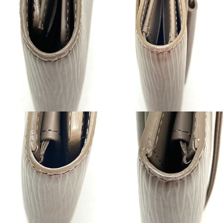  LOUIS VUITTON ルイヴィトン エピ ポルトフォイユ エラスティック 2つ折り財布 M63646C