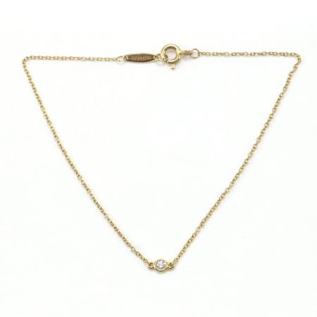  Tiffany & Co. ティファニー ブレスレット K18 エルサペレッティダイヤモンドバイザヤード